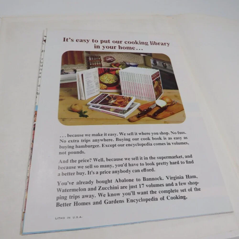 Encyclopedia of Cooking (Abalone to Bannock) by Better Homes and Gardens 1973